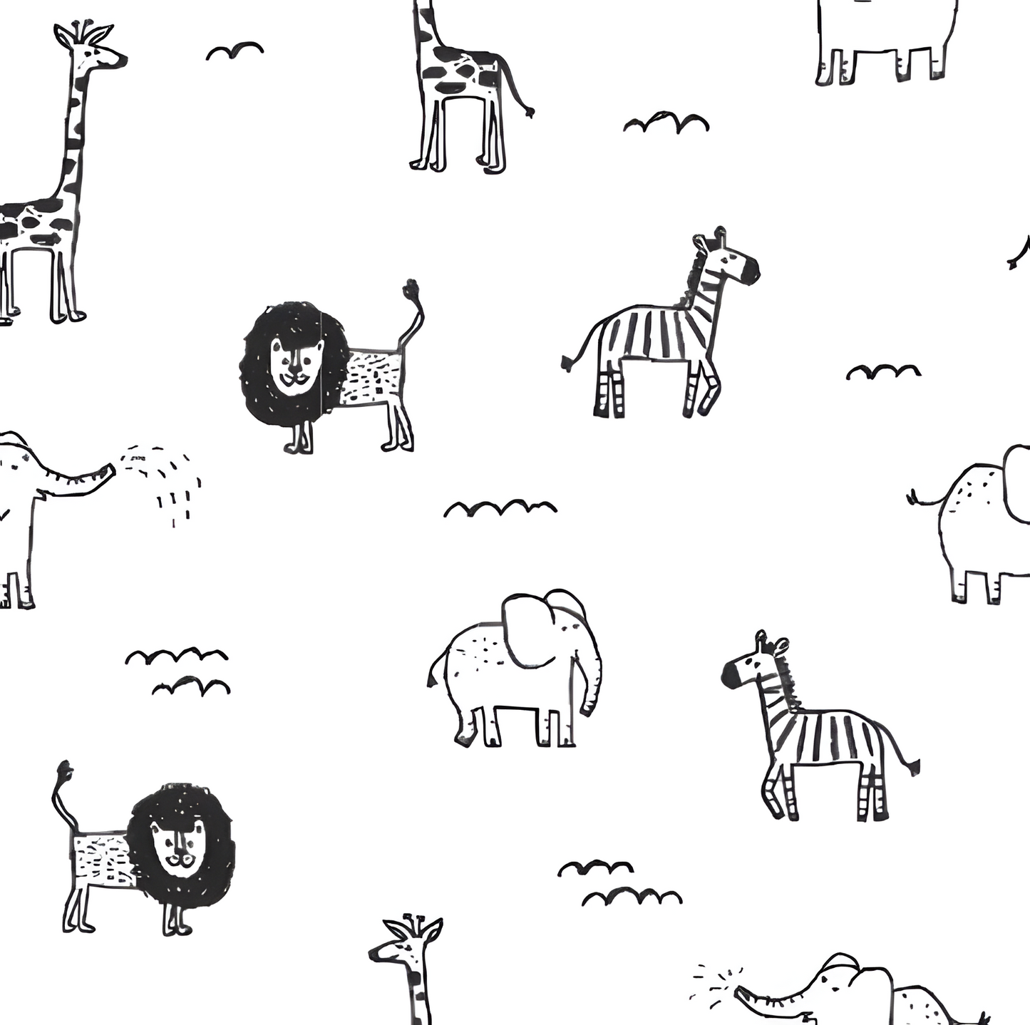 African Parade Wallpaper