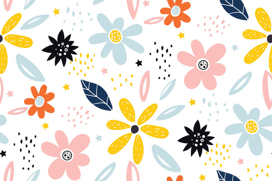 Beautiful Blooms Mural