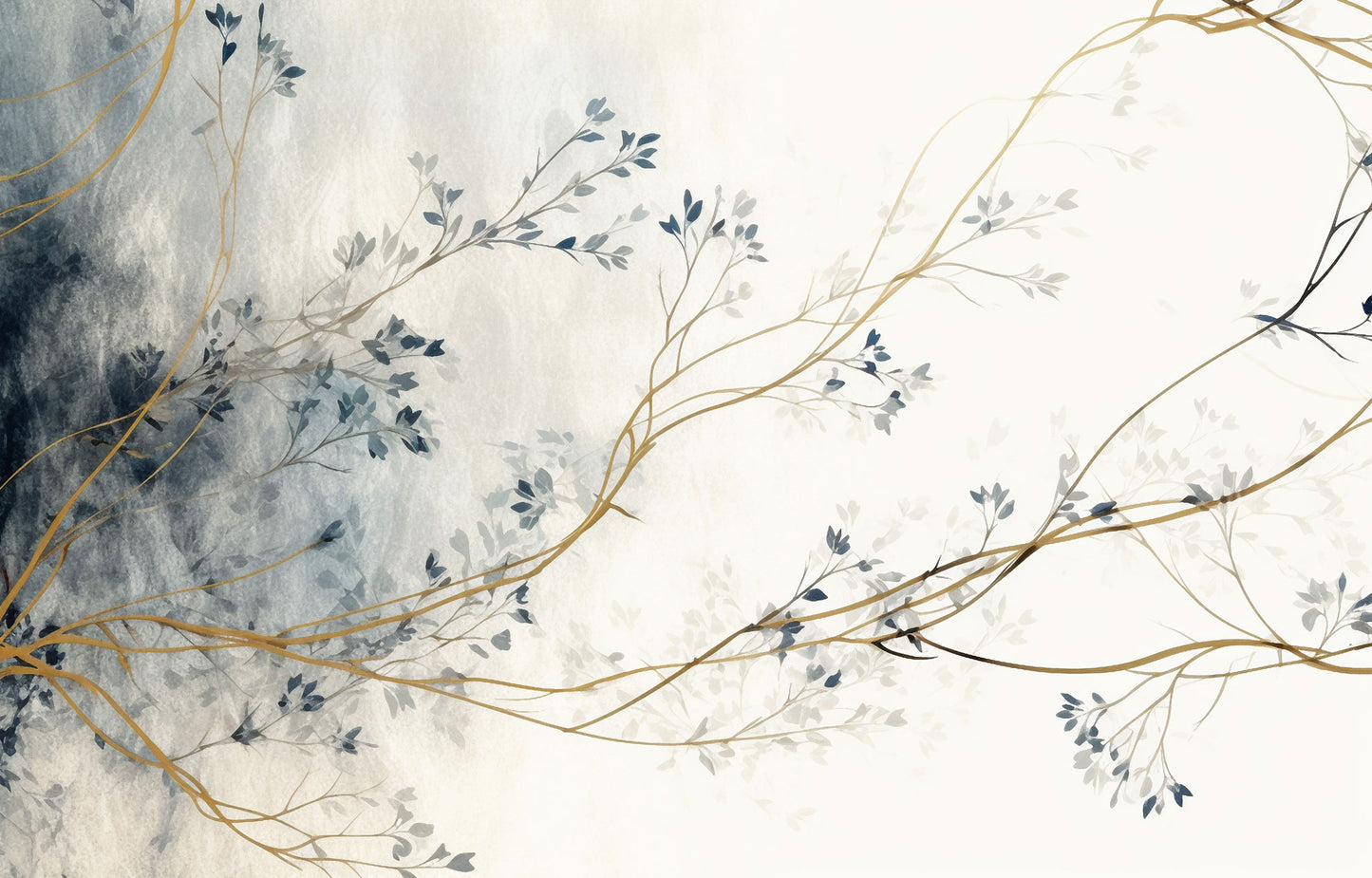 Blue Bloom Roco Mural