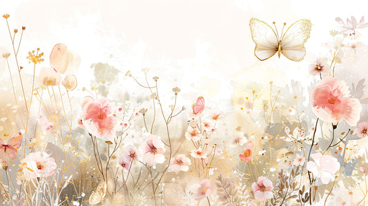 Butterfly Glam Mural