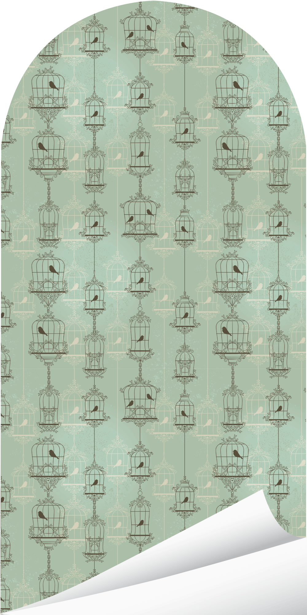 Chain Link Tweets Arch