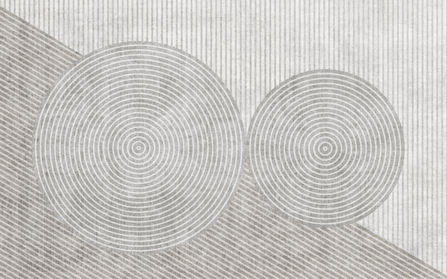 Concentric Circles Mural