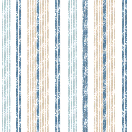 Cottage Stripe Wallpaper