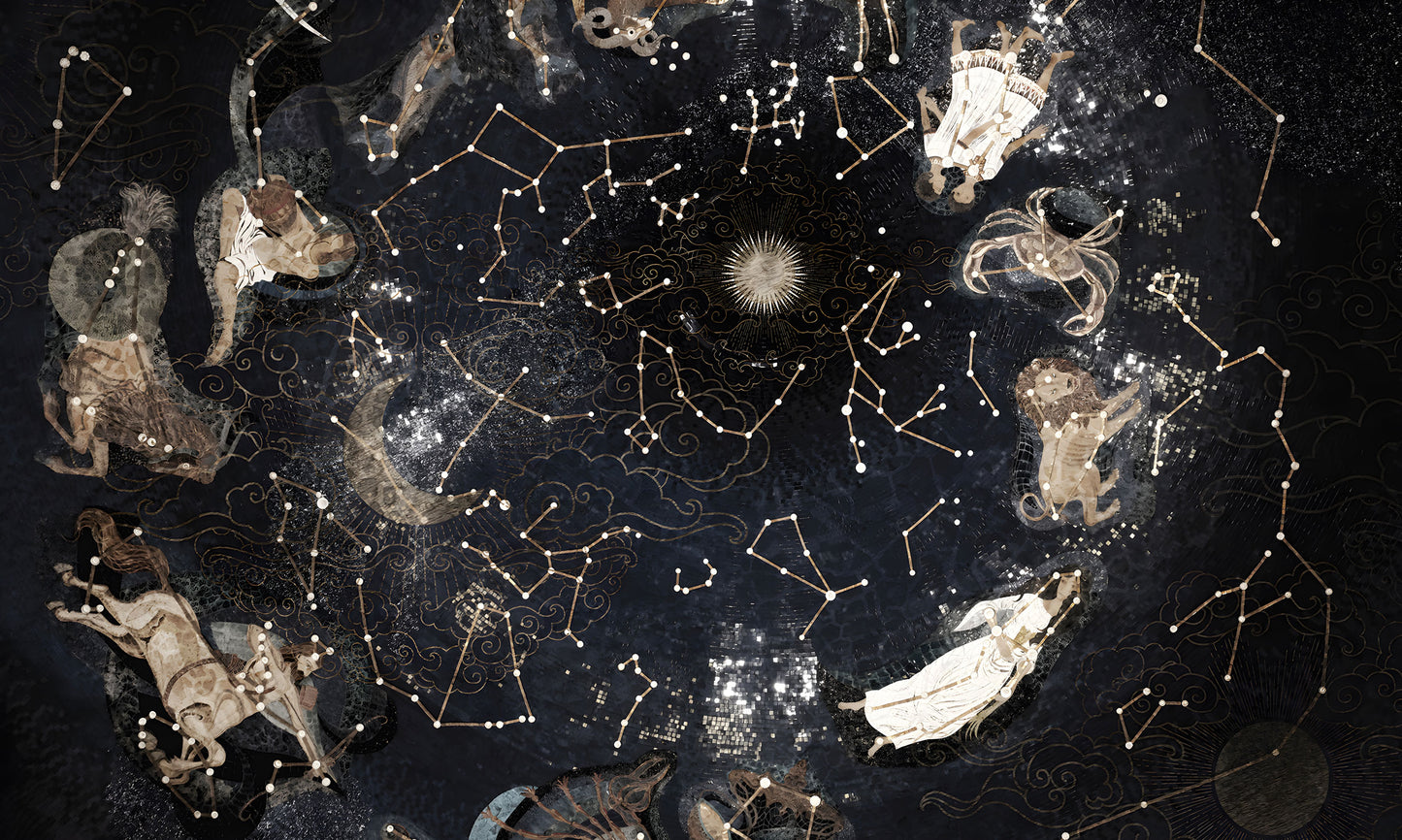 Egyptian Decan Mural