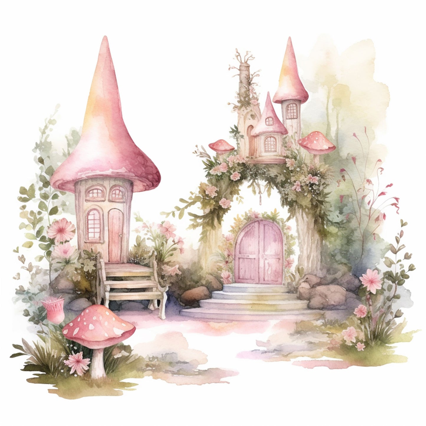 Fairy Town Mural