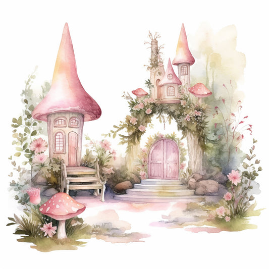 Fairy Town Mural