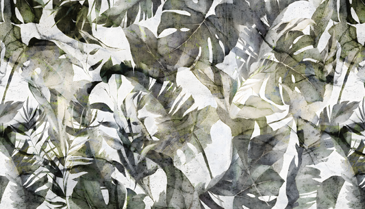 Watercolour Folium Mural