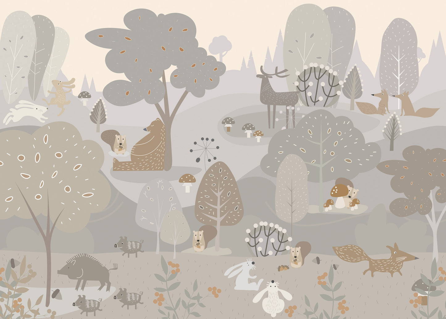 Forest Fun Mural