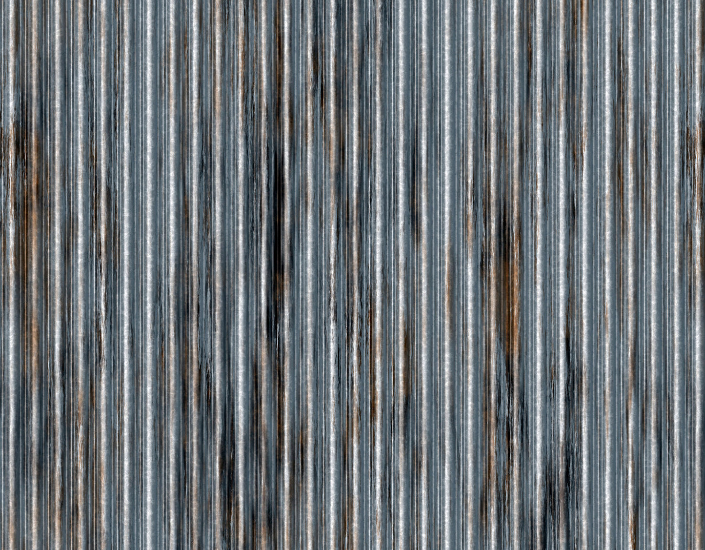 Metal Sheeting Mural