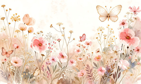 Butterfly Glam Mural