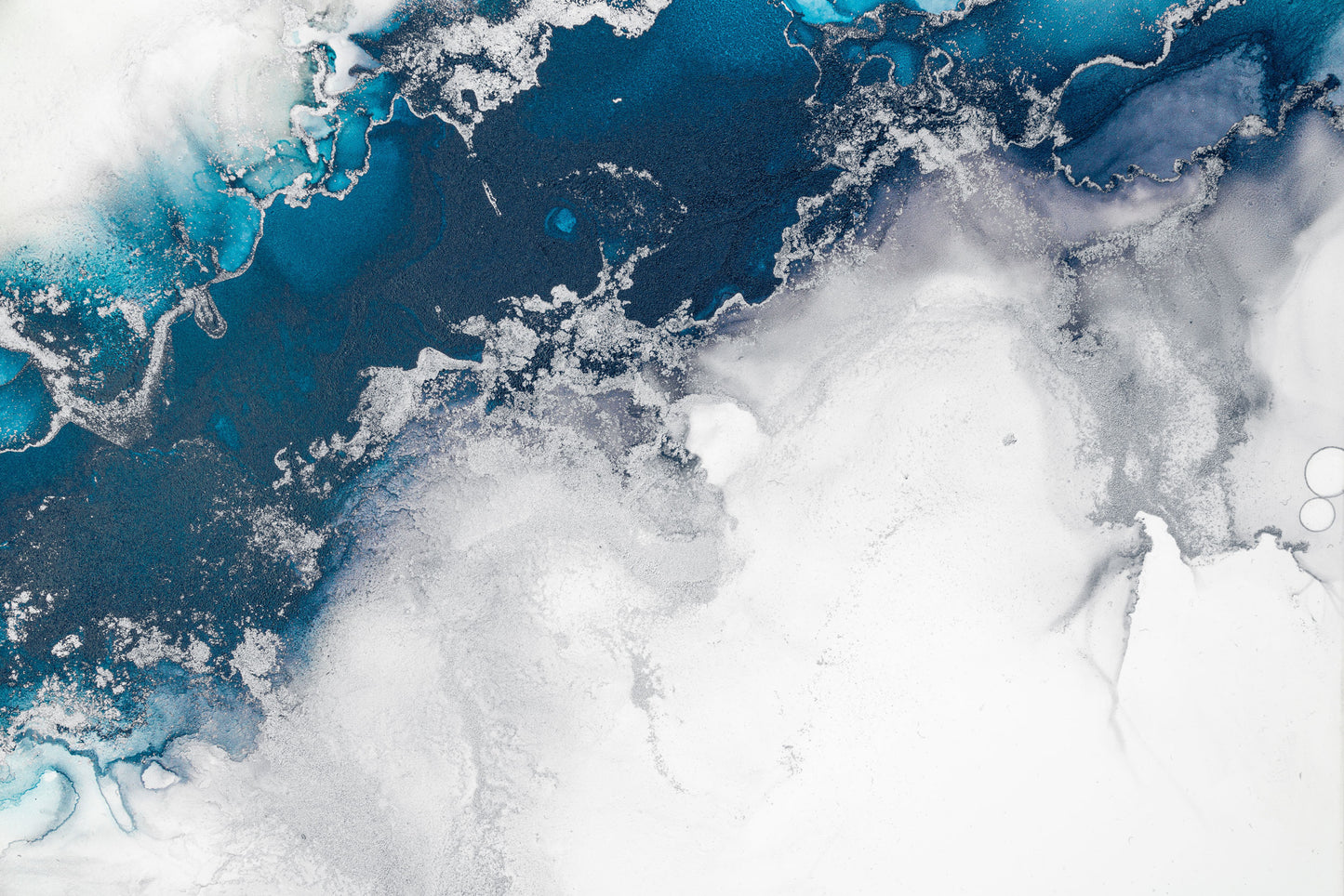 Sapphire Spill Mural