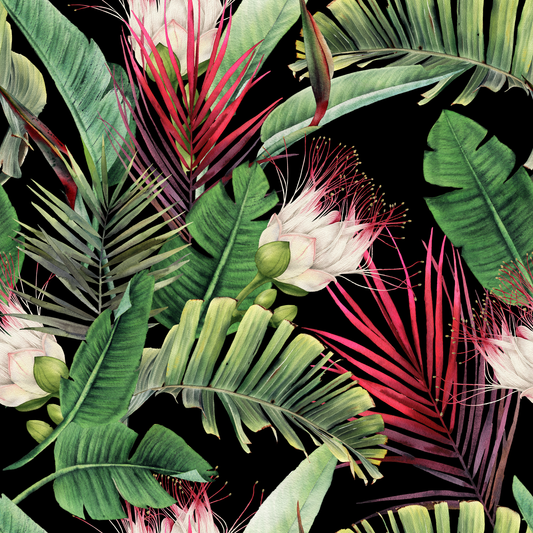 Scarlet Brushes Mural