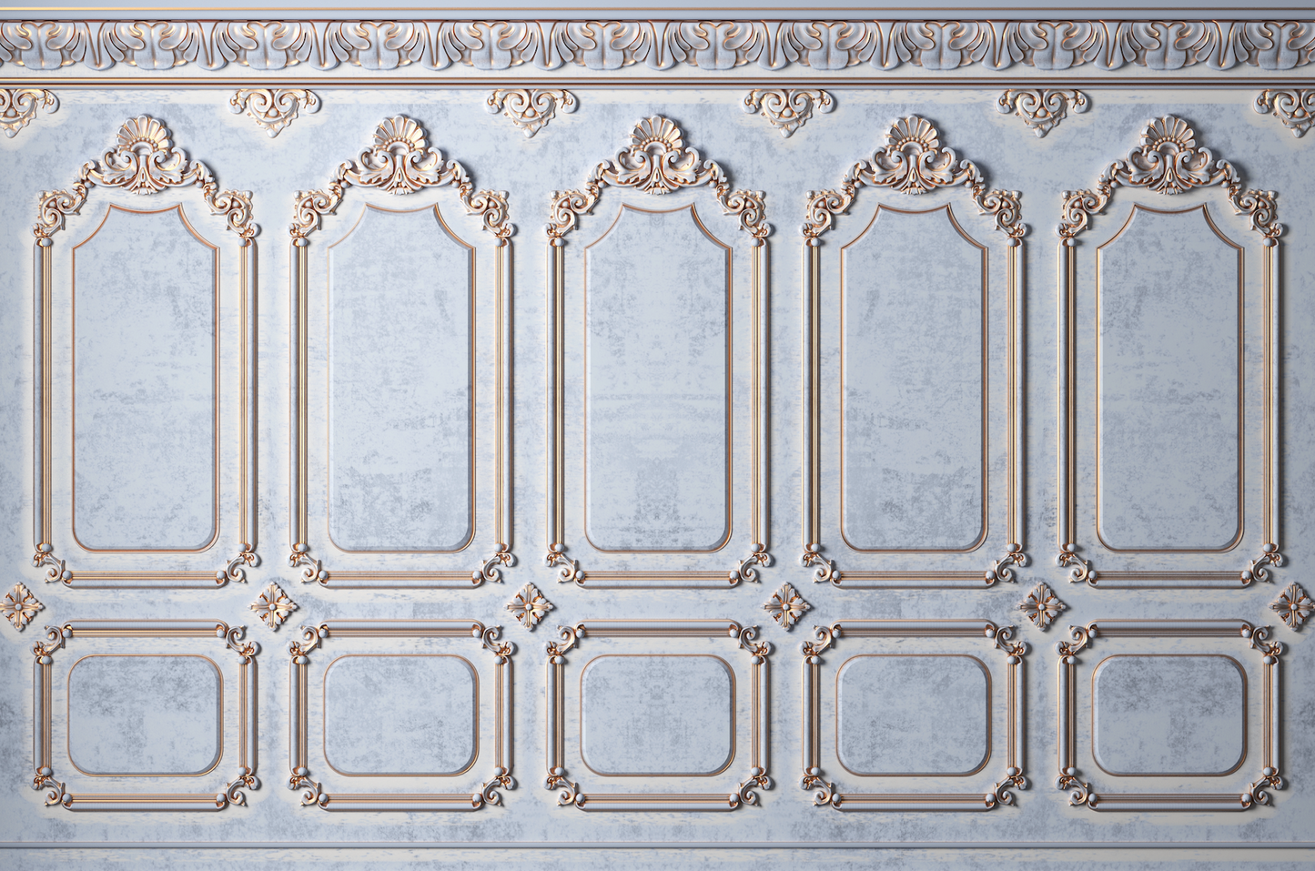 Mallure Paneling Mural