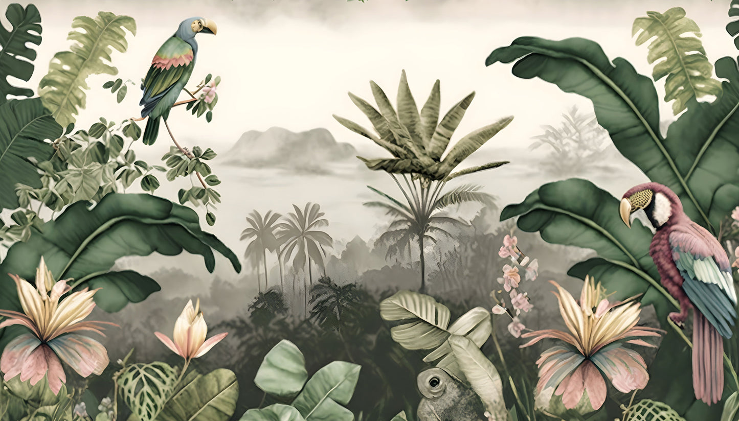 Squawk Friends Mural