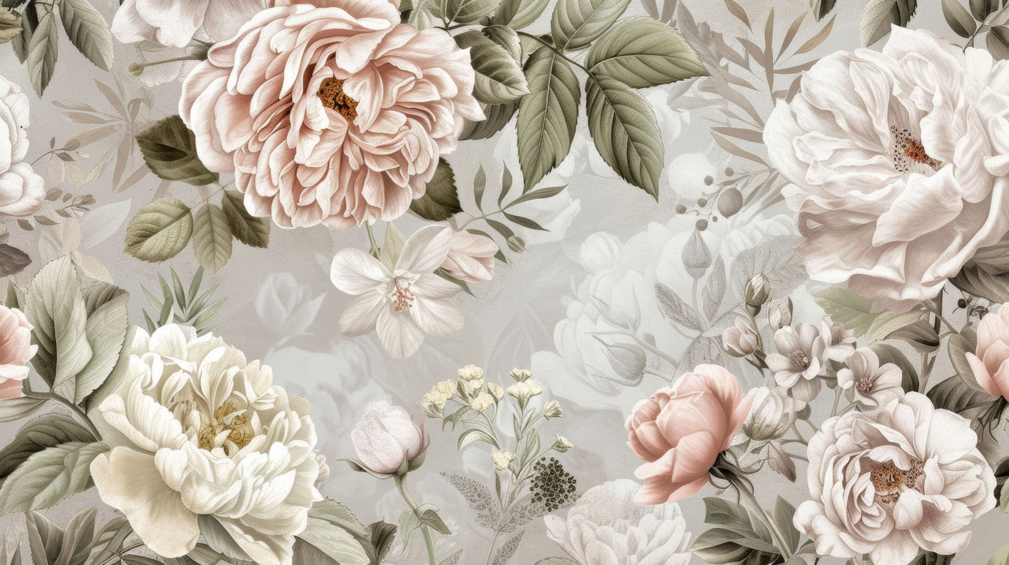 Sugar Play Bloom Mural