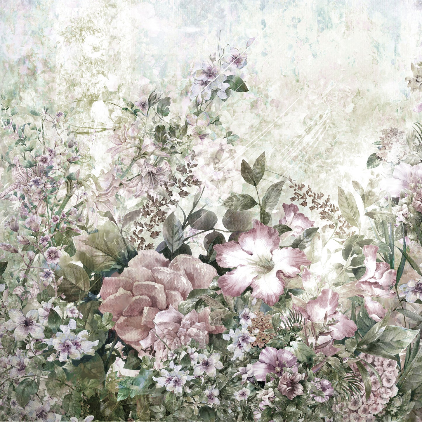 Watercolour Spring Mural