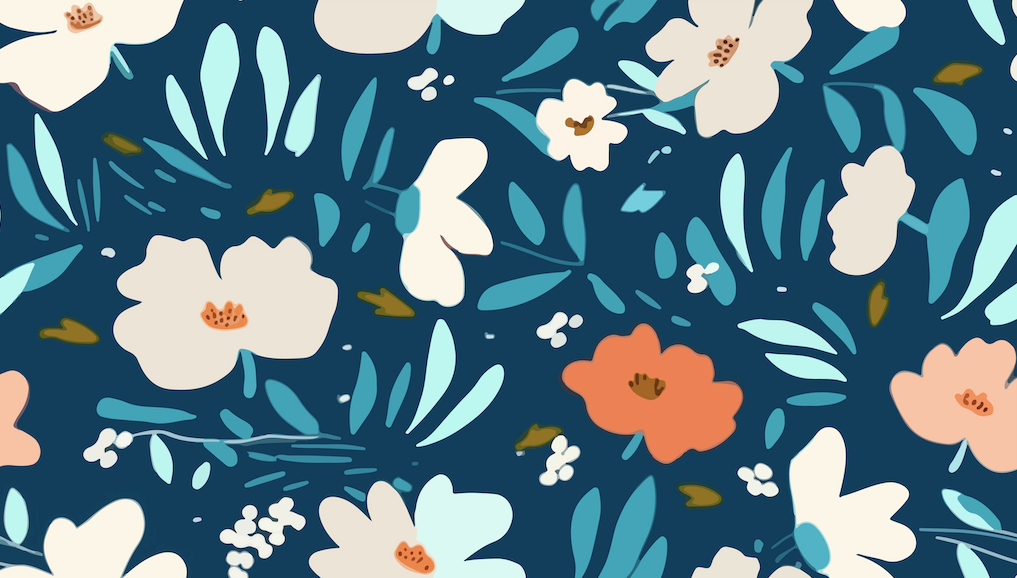 Wild Flower Meadow Wallpaper