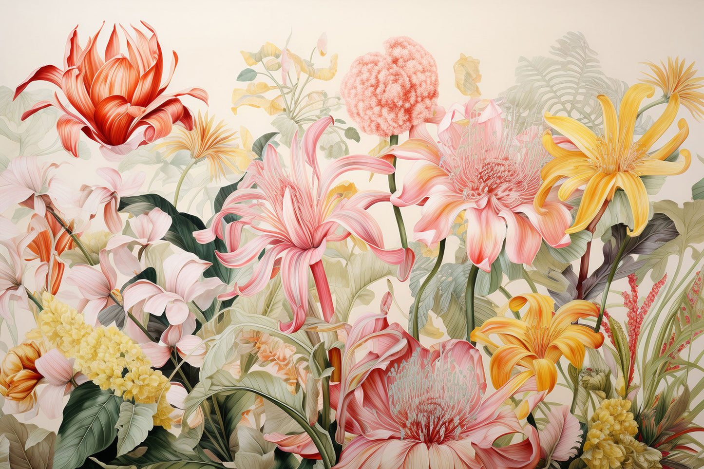 Botanical Bliss Mural