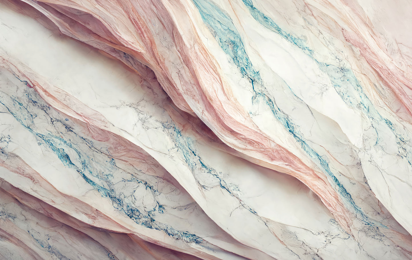 Ice Cream Marble Mural