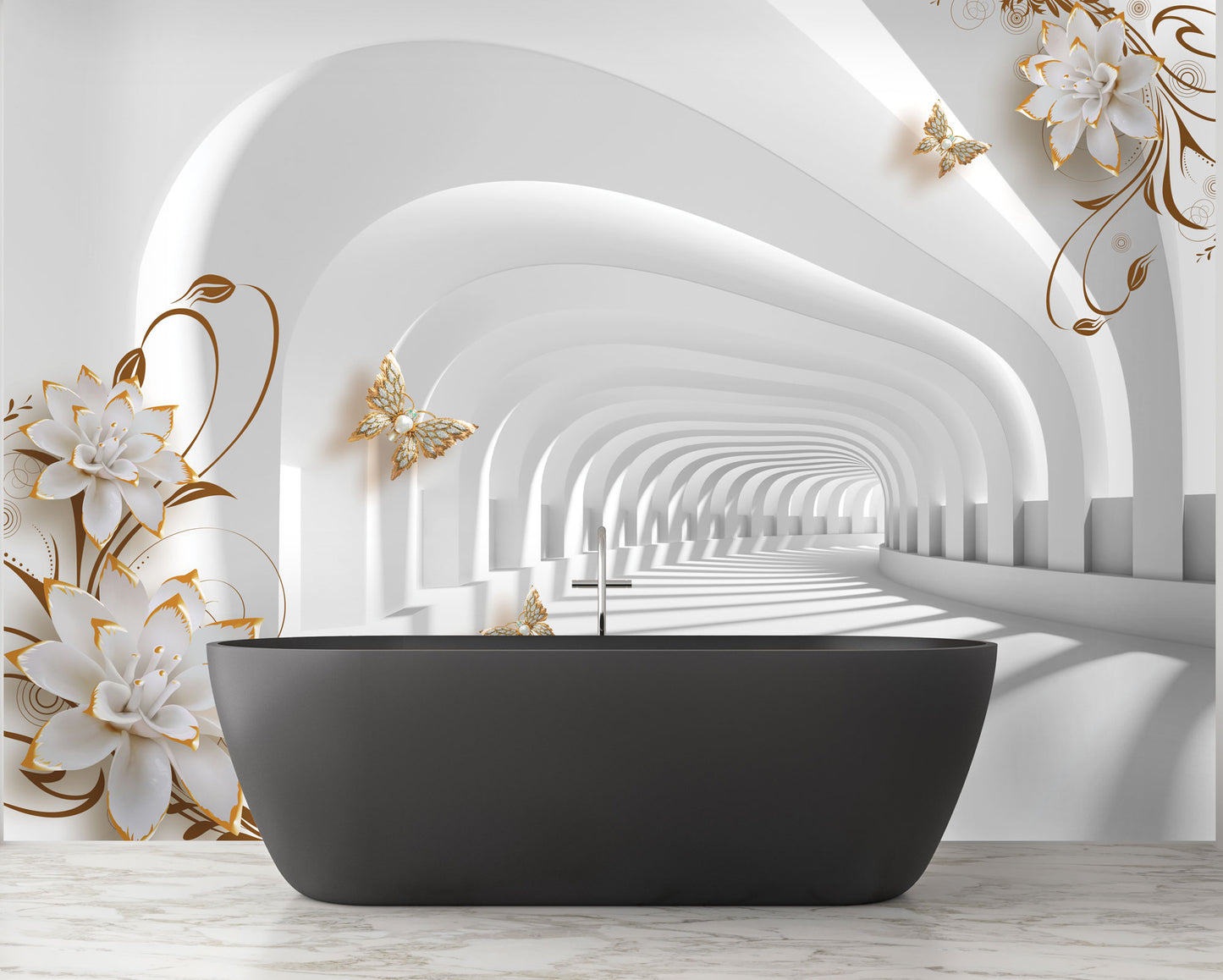 3D Bloom Mural