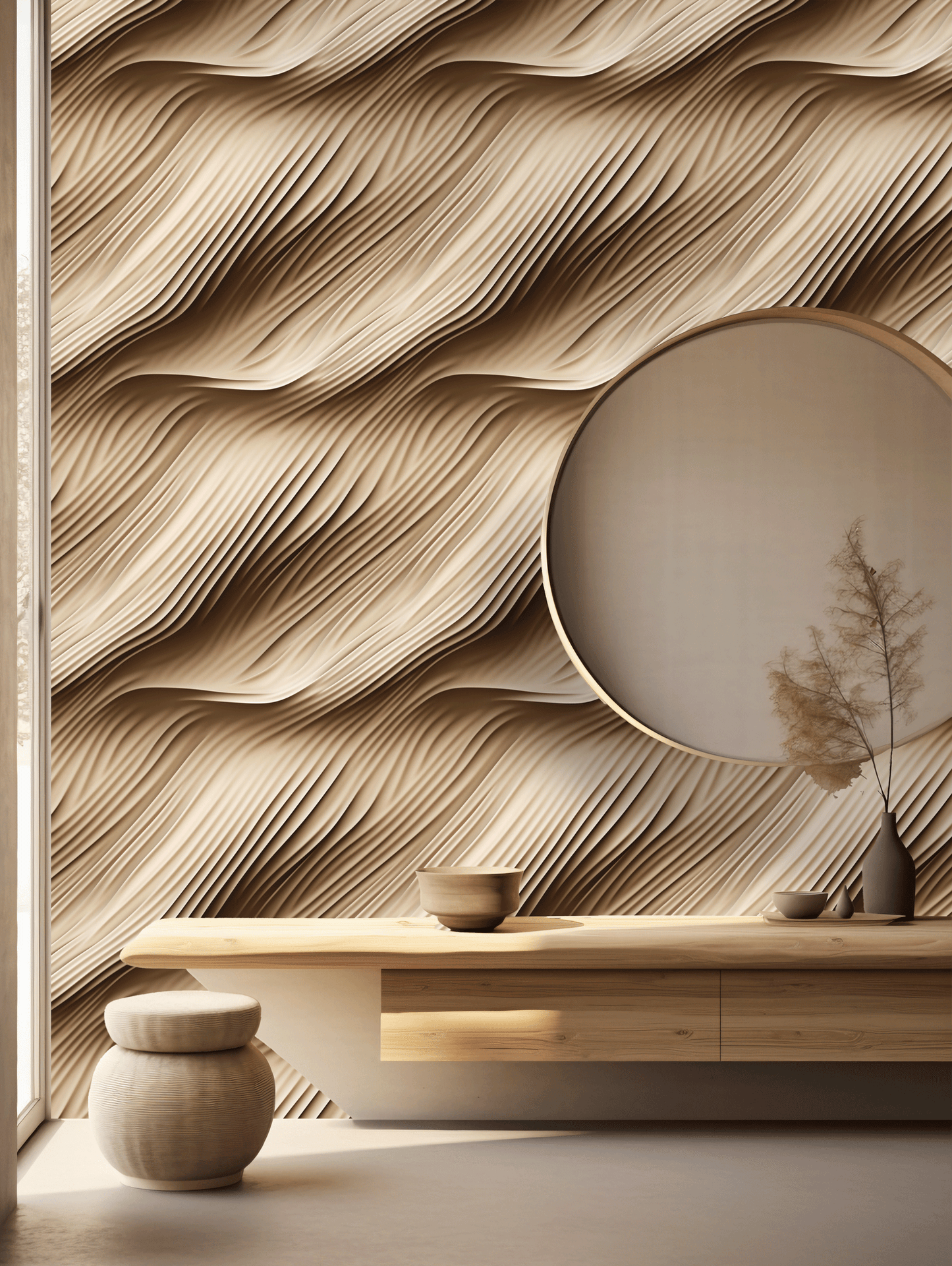 3D Ganache Mural