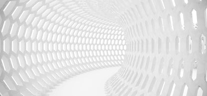 3D Cone Swirl Mural