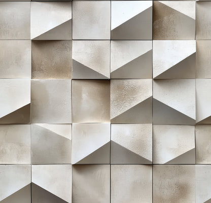 3D Concrete Dust Mural