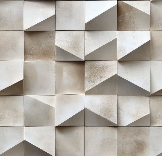 3D Concrete Dust Mural