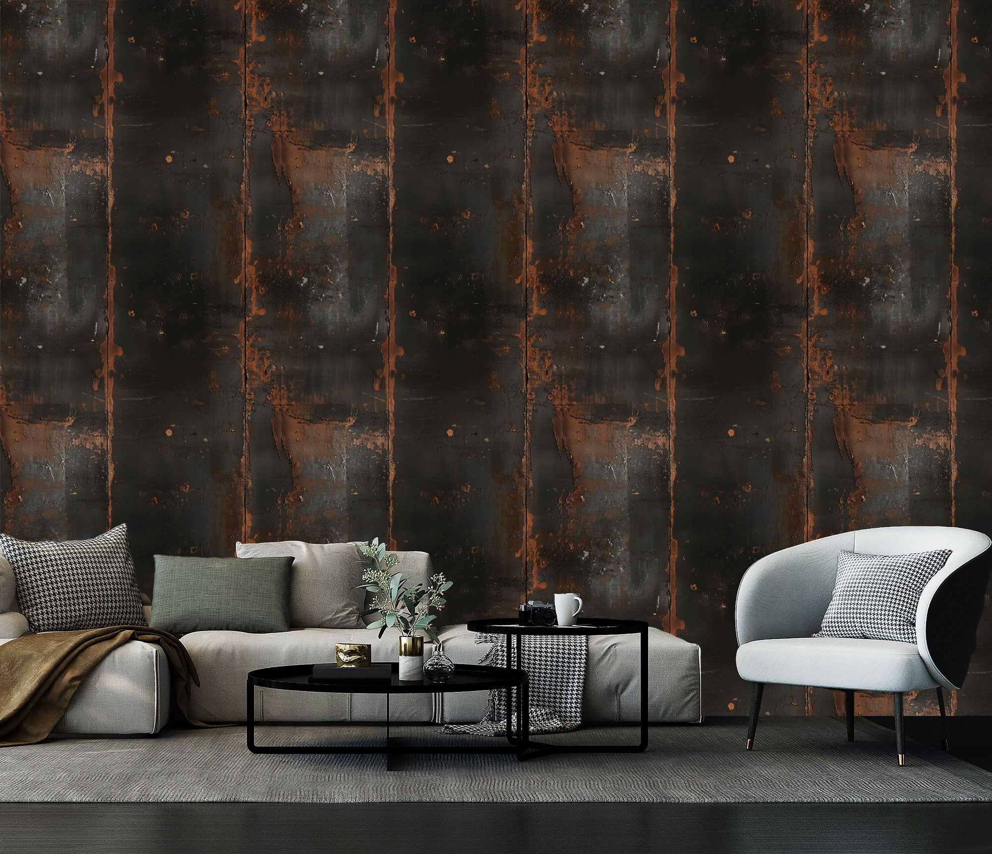 Burnt Rust Mural – Wallpaper Warehouse SA