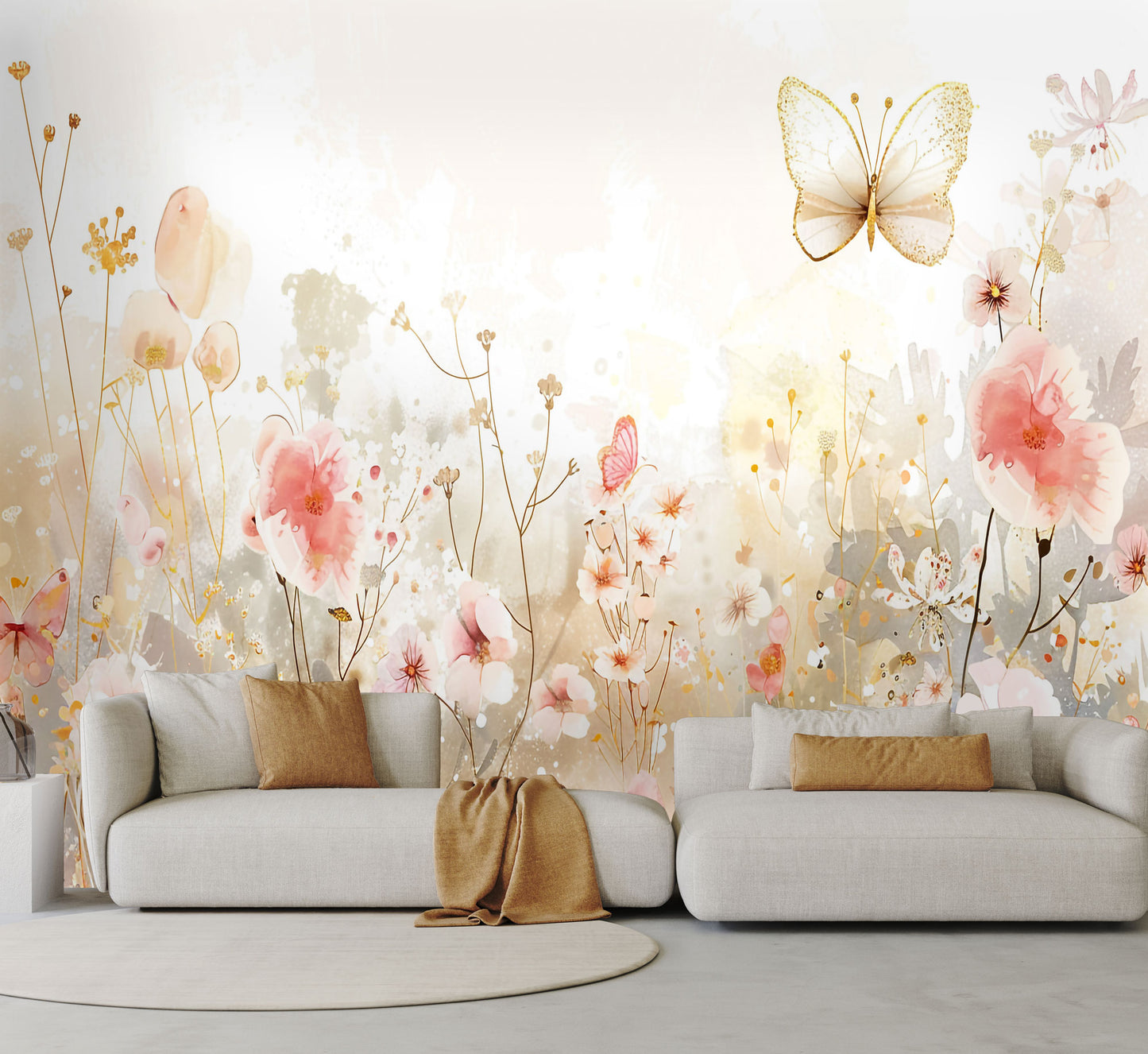 Butterfly Glam Mural