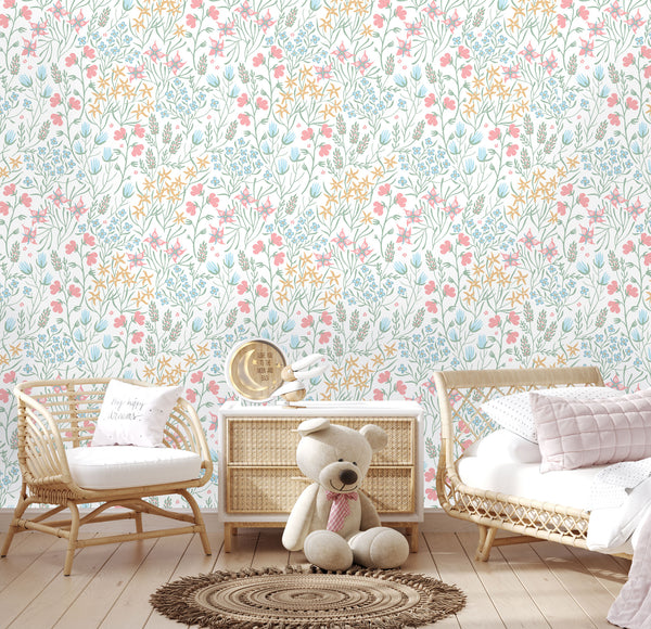 Candy Floral Wallpaper – Wallpaper Warehouse SA