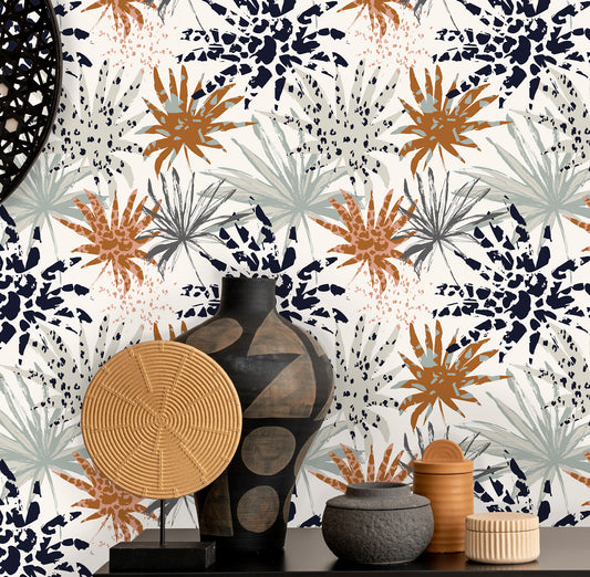 Feral Foliage Wallpaper