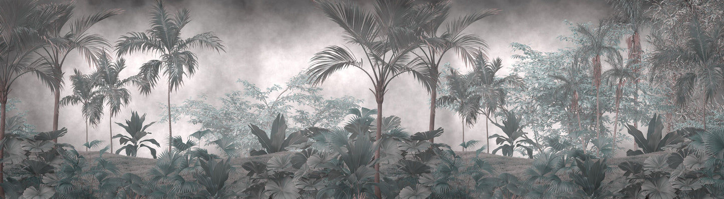 Foggy Plantation Mural