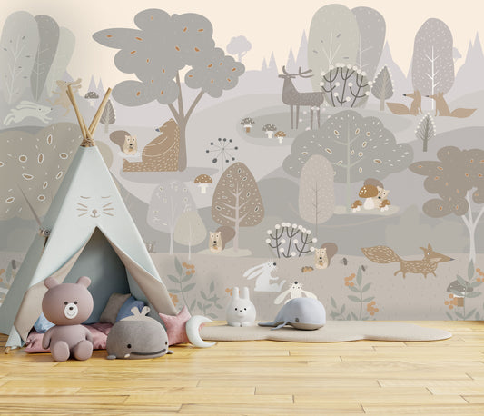 Forest Fun Mural