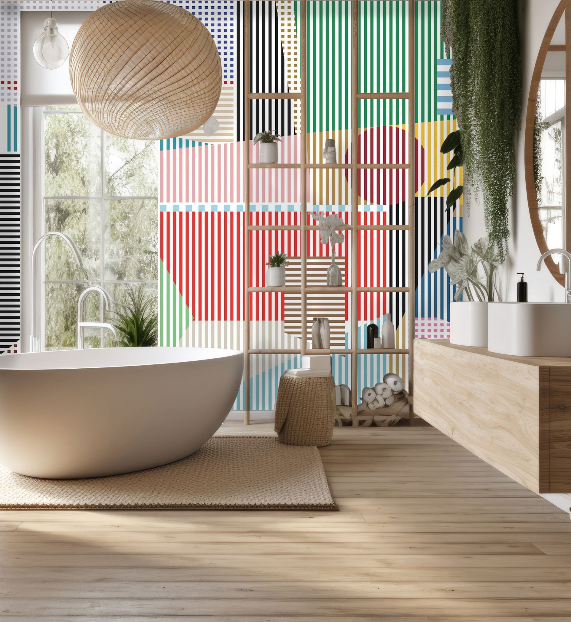 Geo Play Mural Wallpaper Warehouse - Geo Play 