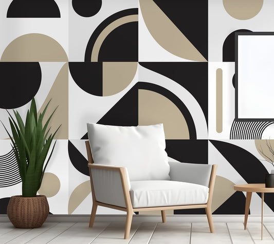 Geo Chic Mural