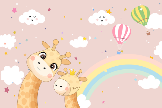 Giggles the Giraffe Mural