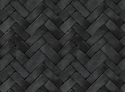 Herringbone Brick Wallpaper