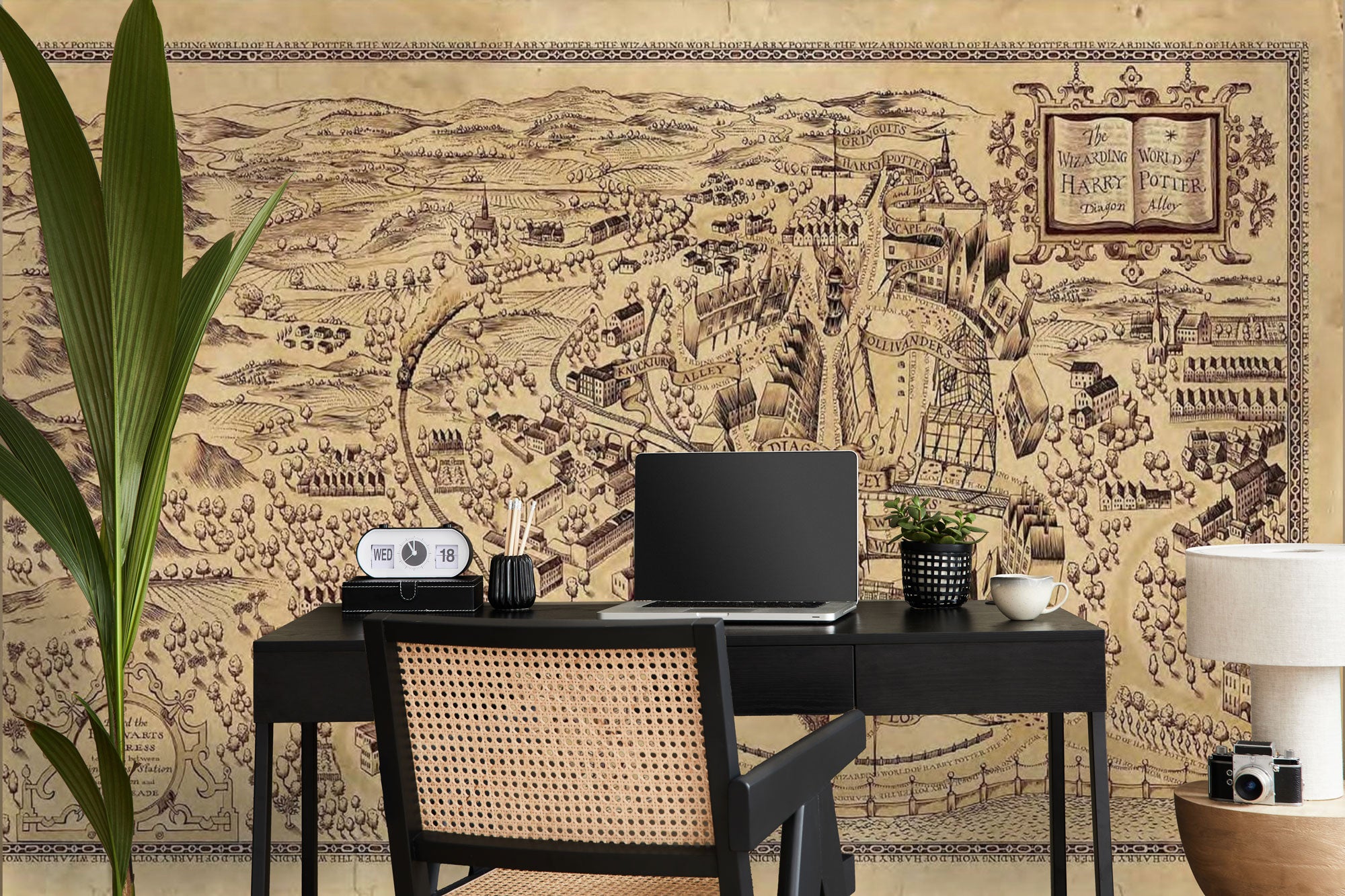 Hogwarts Map Mural – Wallpaper Warehouse SA