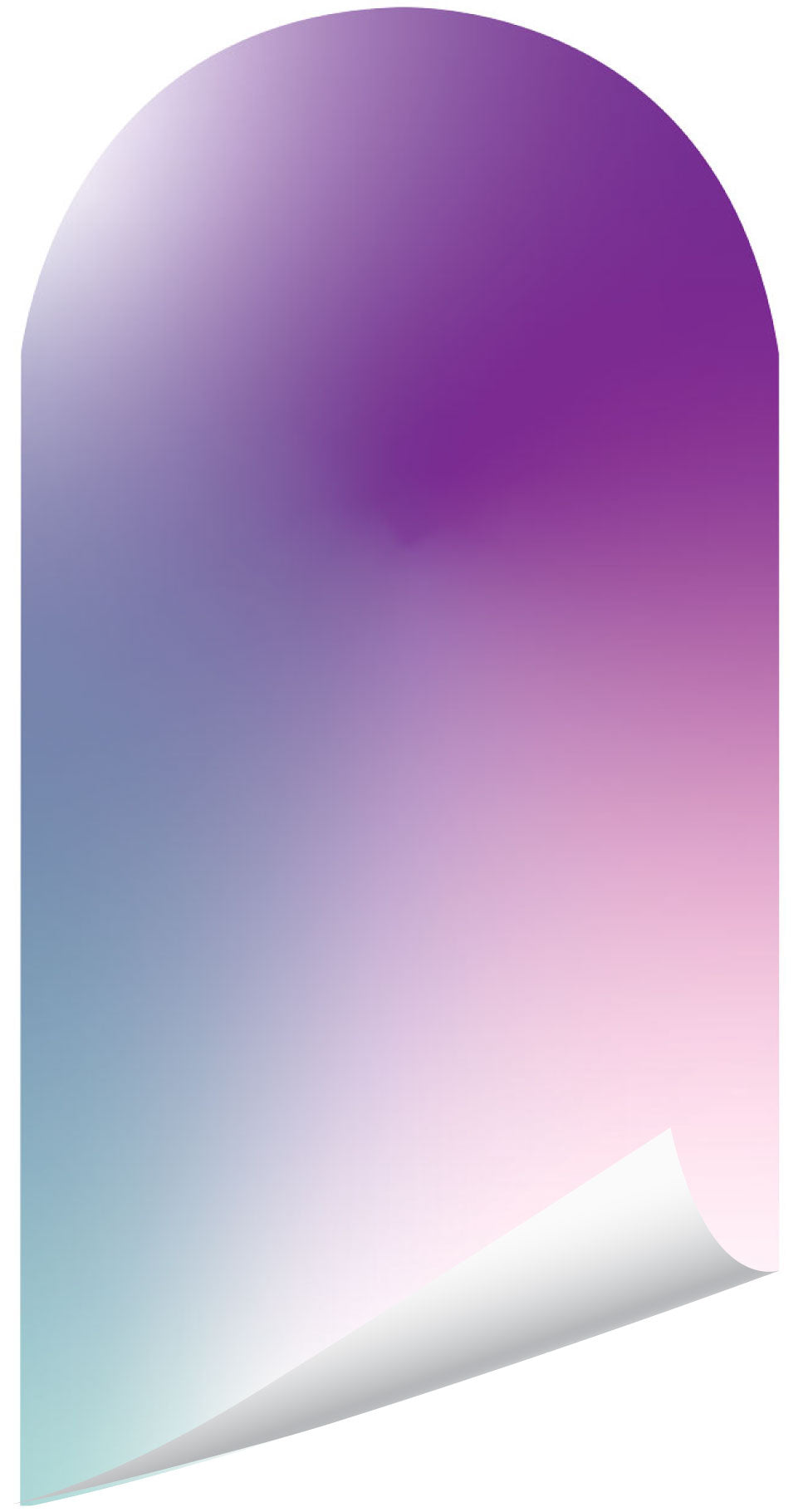 Ice Cream Ombre Arch