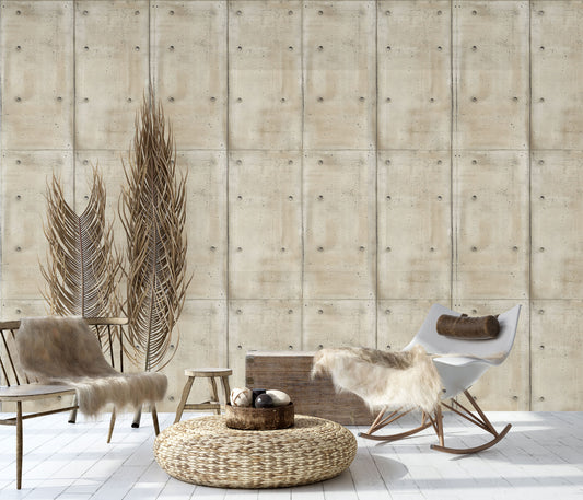 Industrial Sand Slab Mural