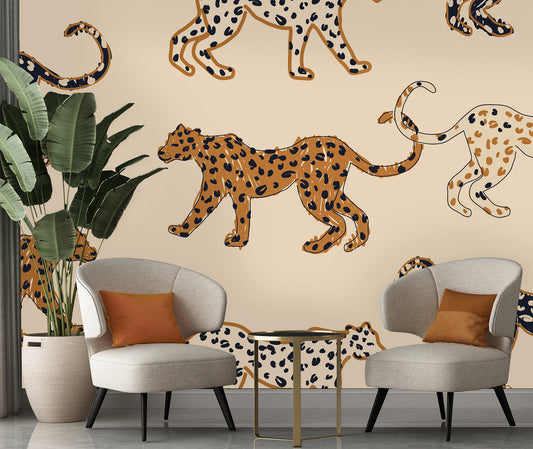 Kokime Leopard Mural
