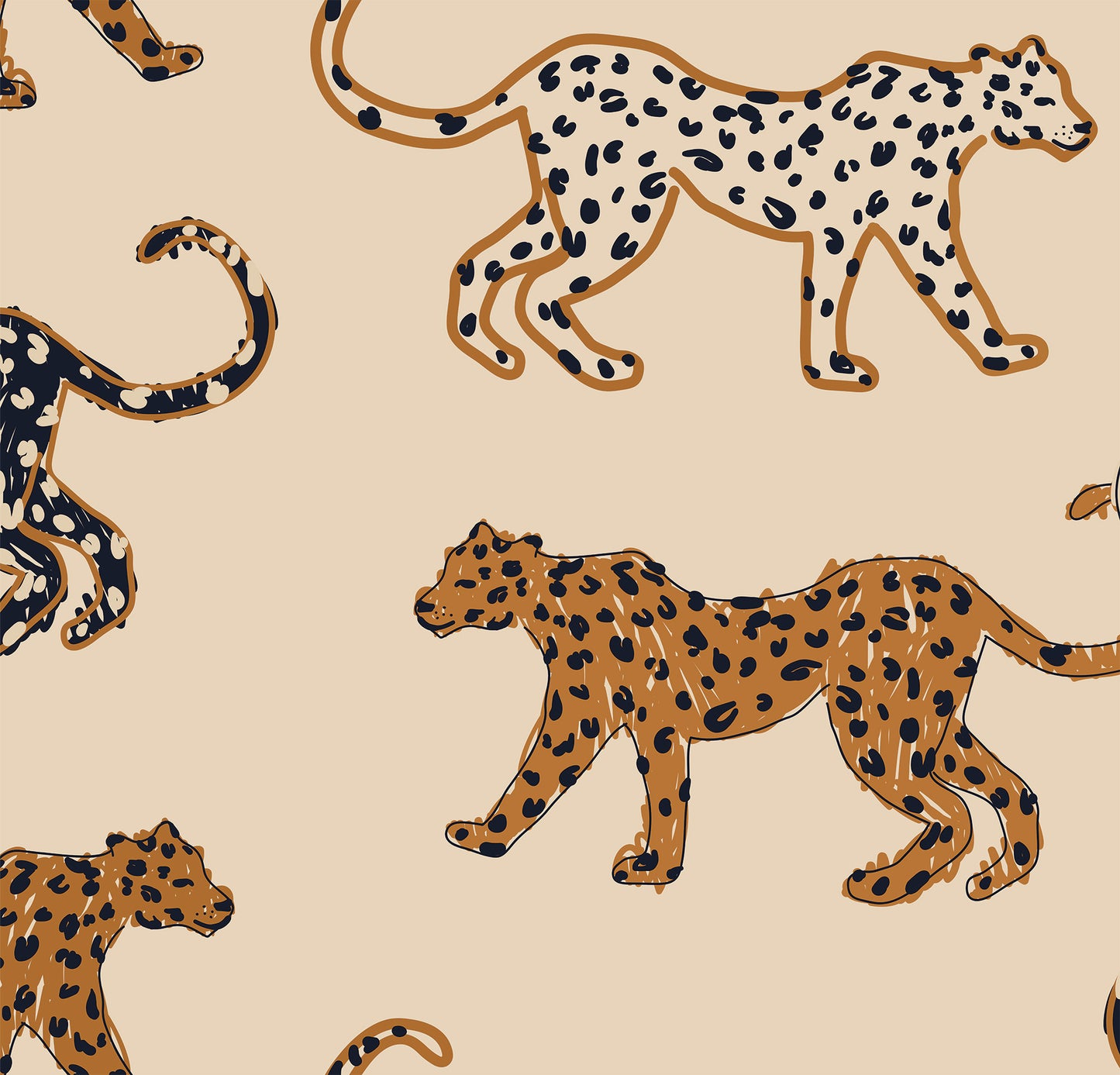 Kokime Leopard Mural