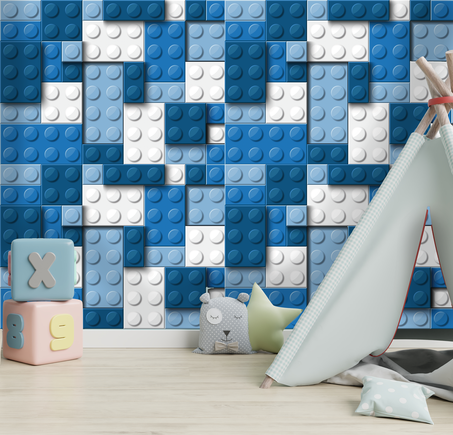 Building Blocks Mural