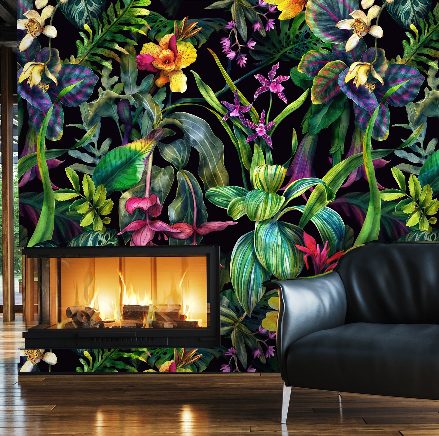 Lush Blossom Mural