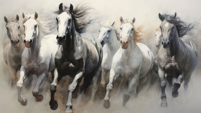 Mustang Gallop Mural