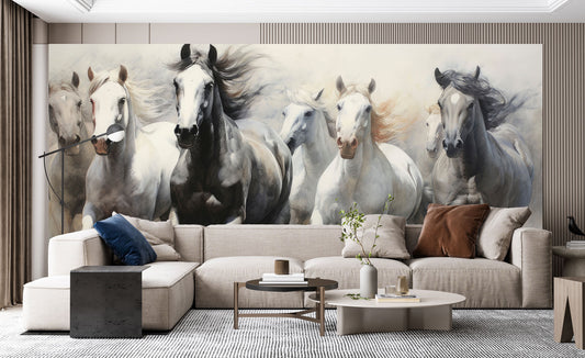 Mustang Gallop Mural