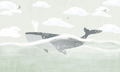 Nevi Whale Mural