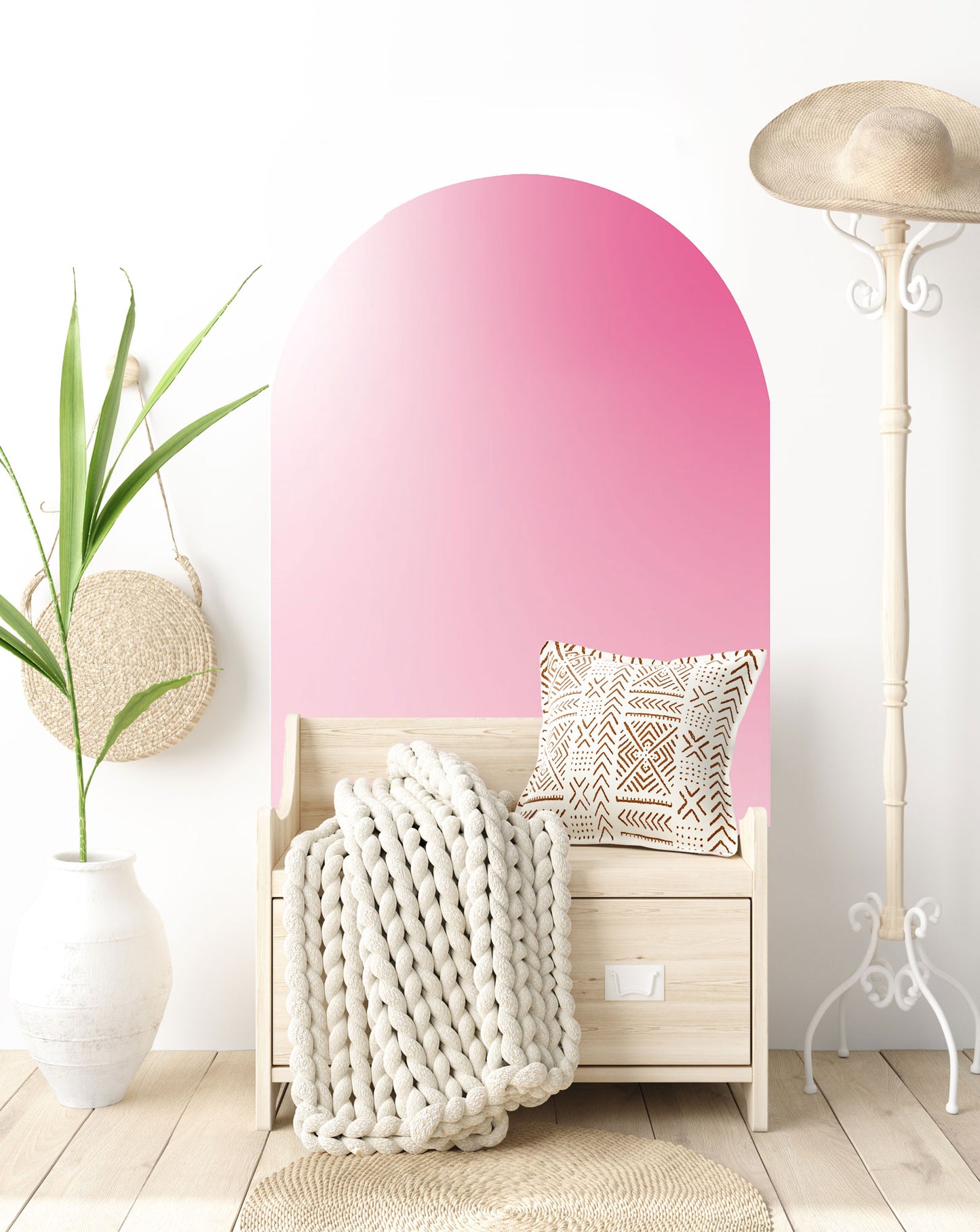 Pink Ombre Arch