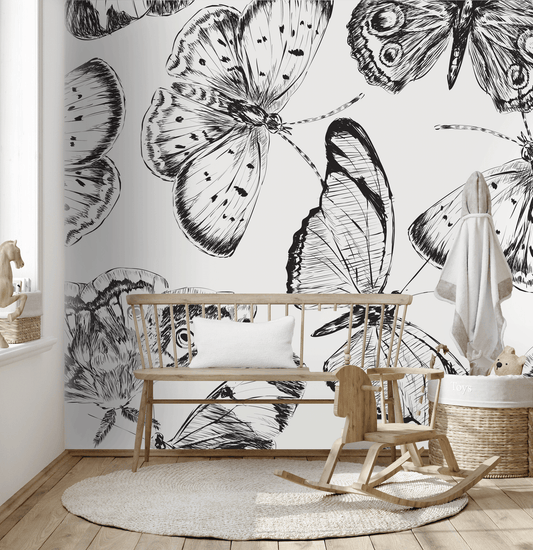 Papillon Wings Mural